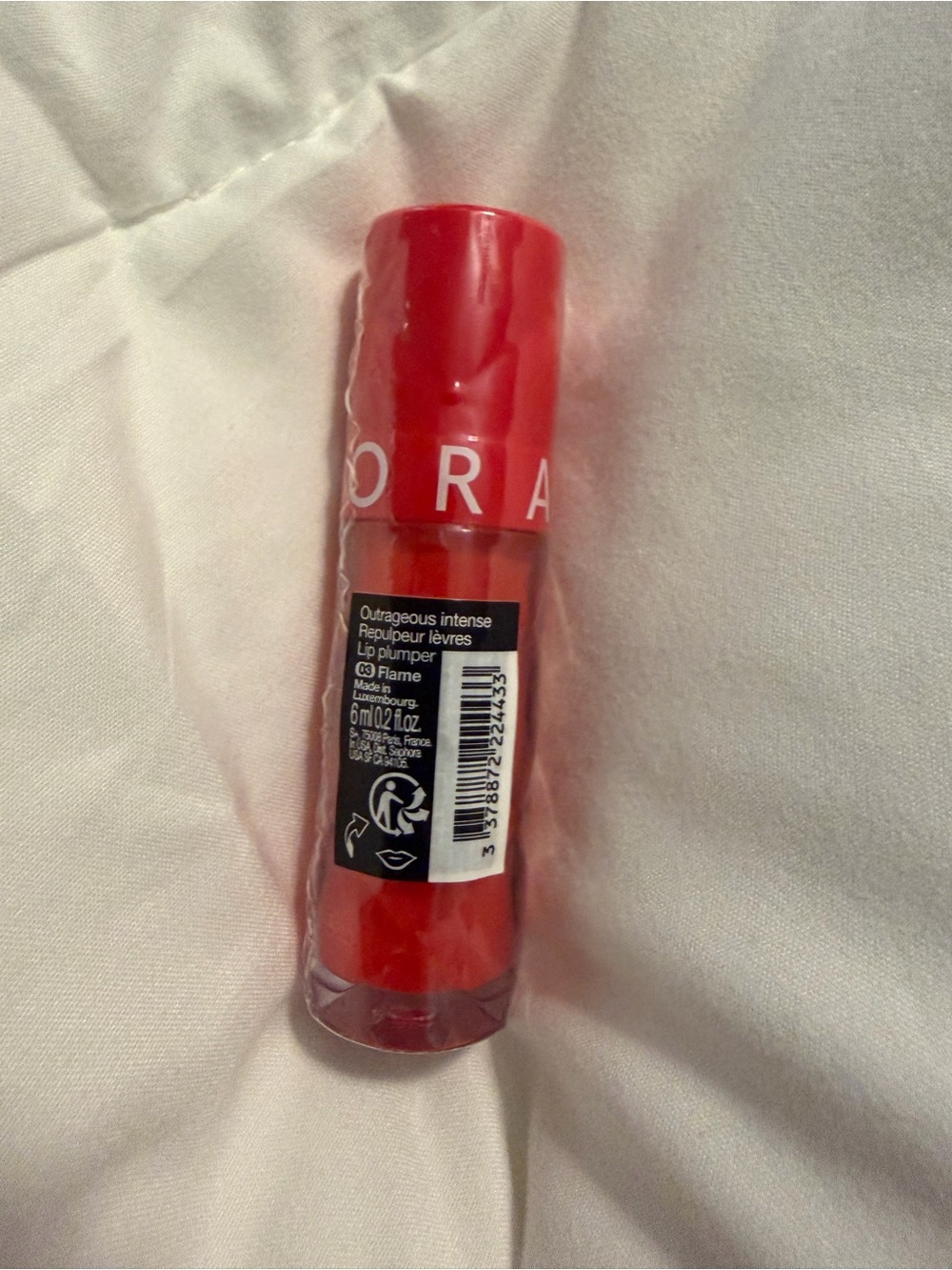 Sephora Outrageous Intense Lip Plumper — Flame Red